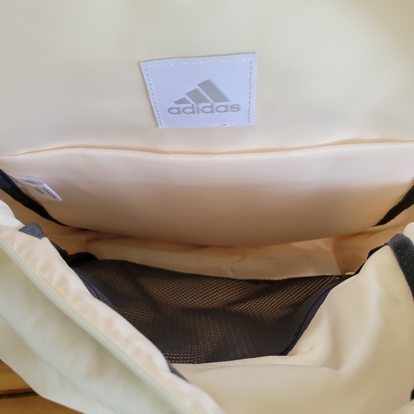 Adidas Cream Backpack Unisex - Picture 9 of 13